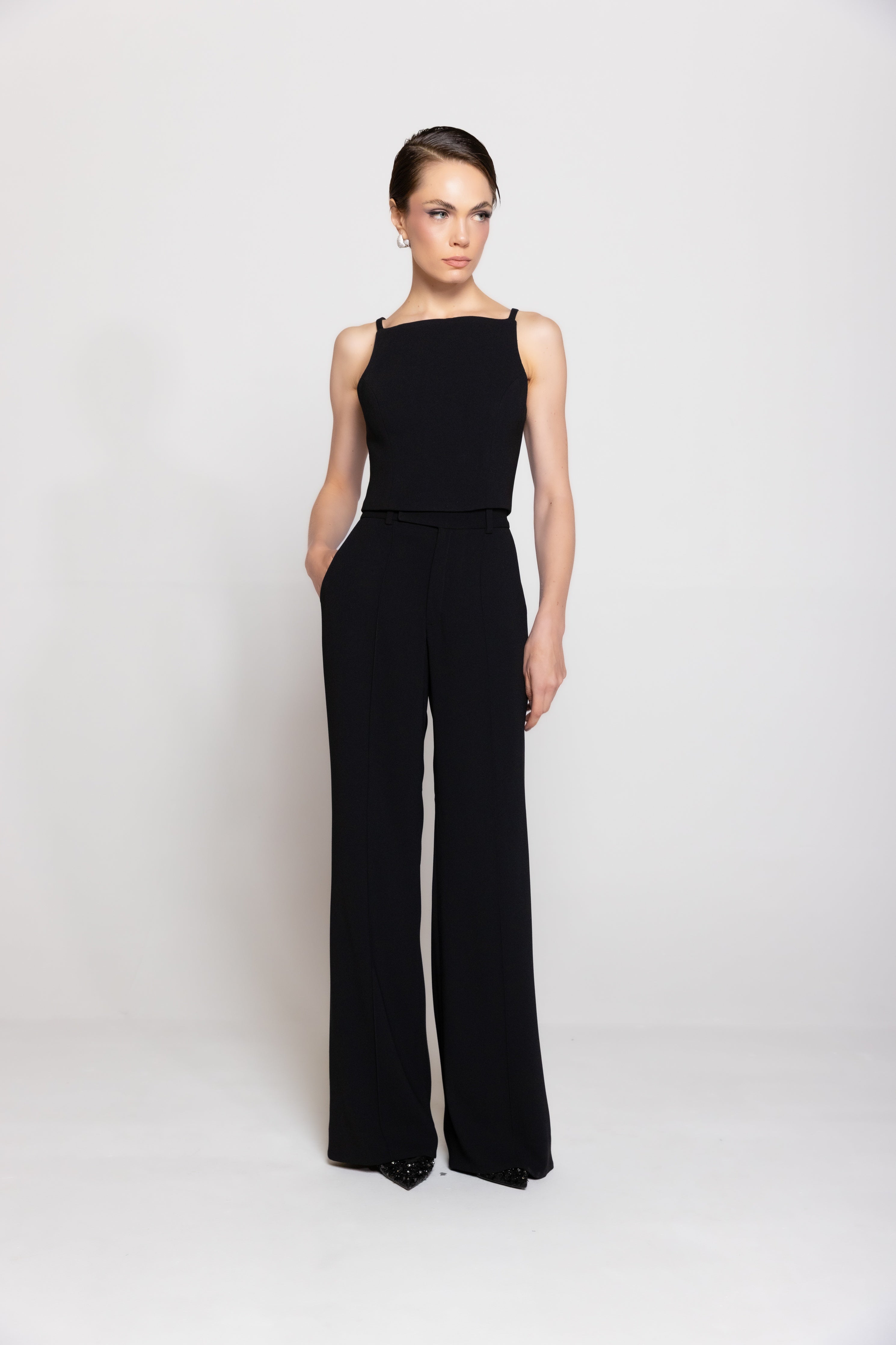 Calça Maxi Friso
