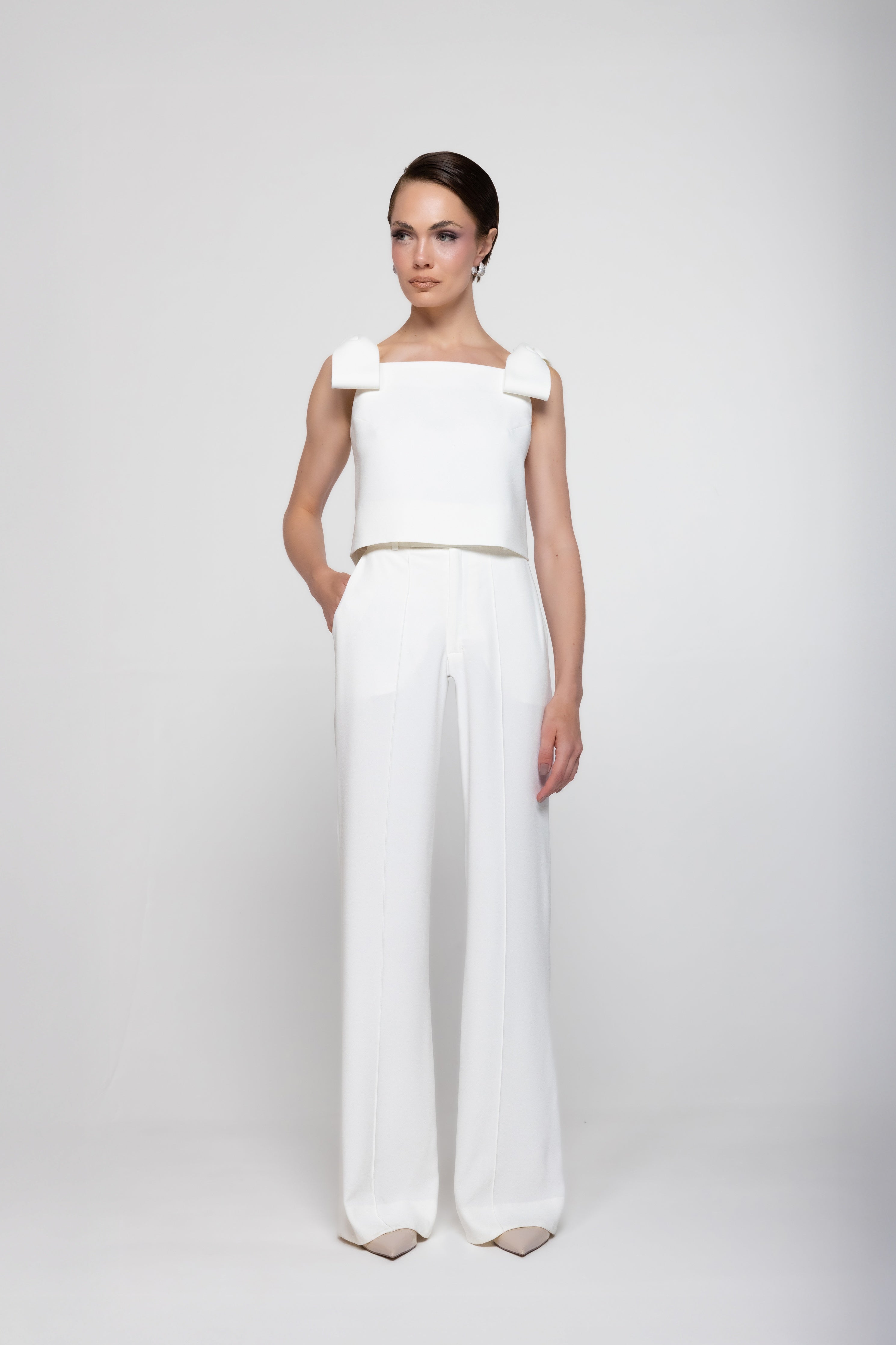 Calça Maxi Friso