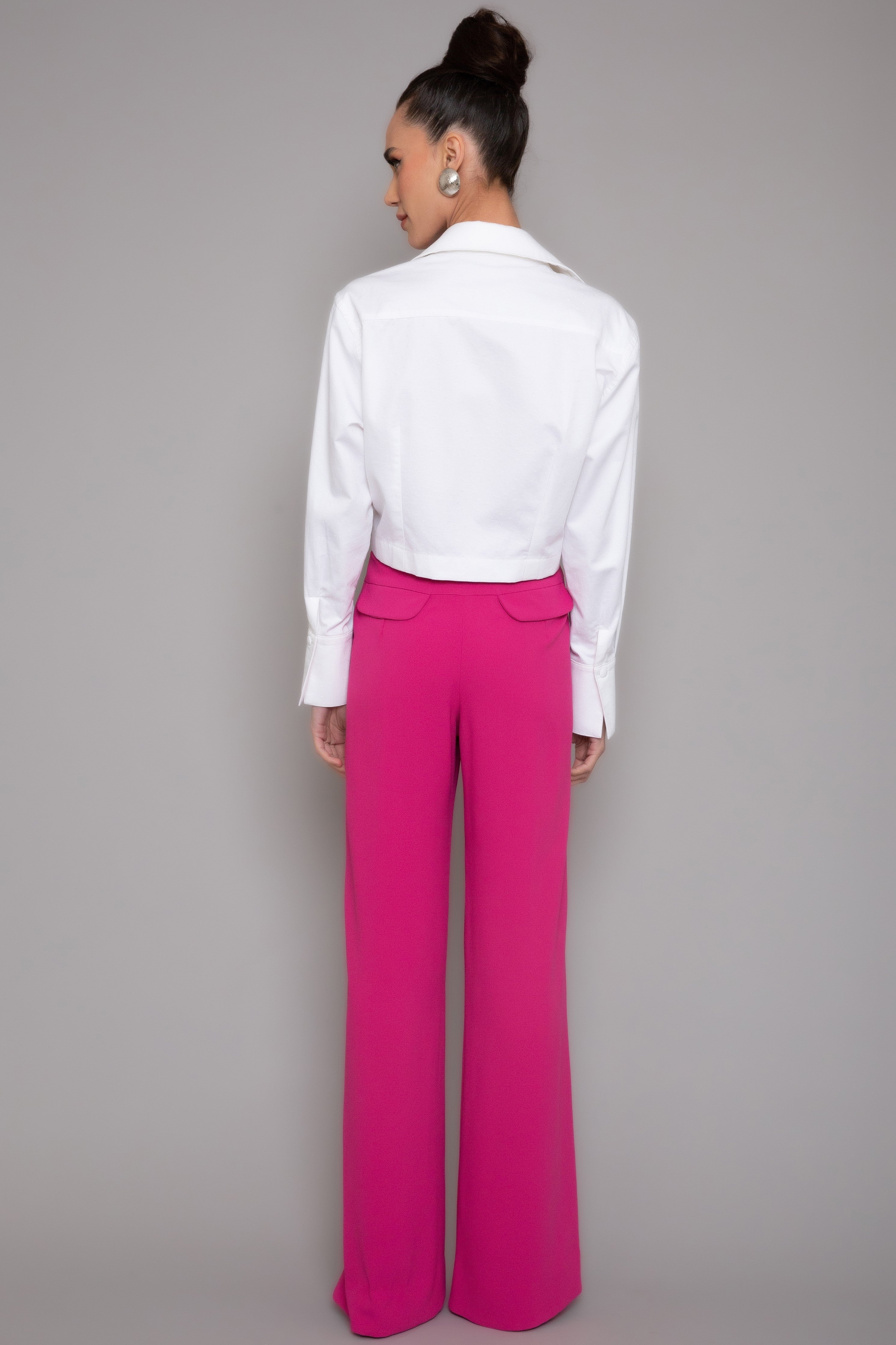 Camisa Cropped Maxi