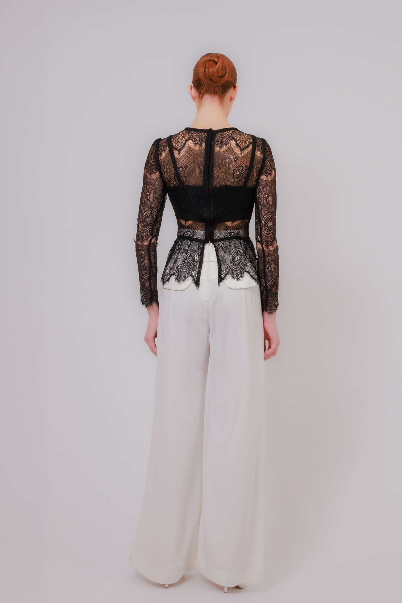 Top Lace Peplum