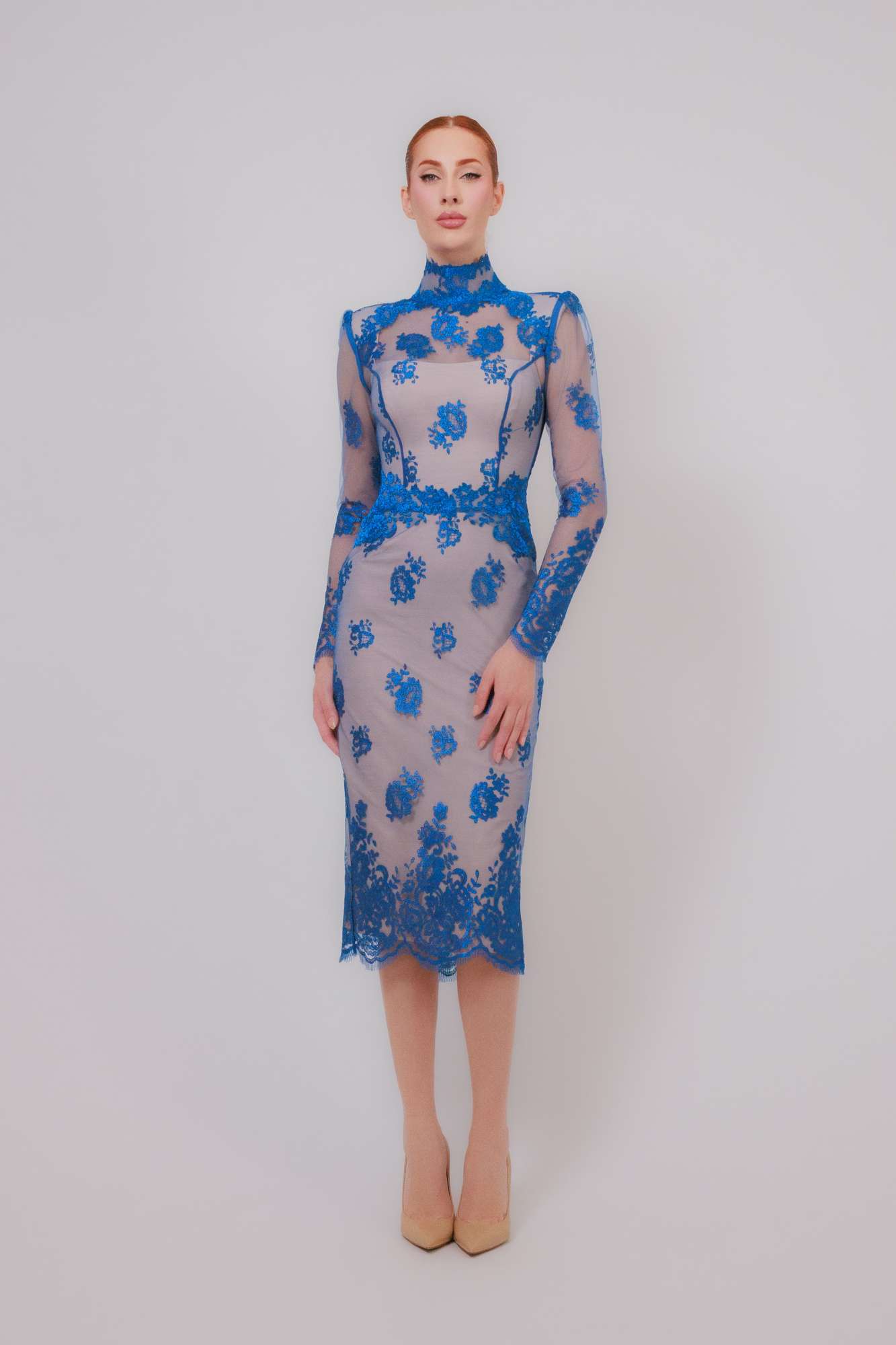 Vestido Blue Royale