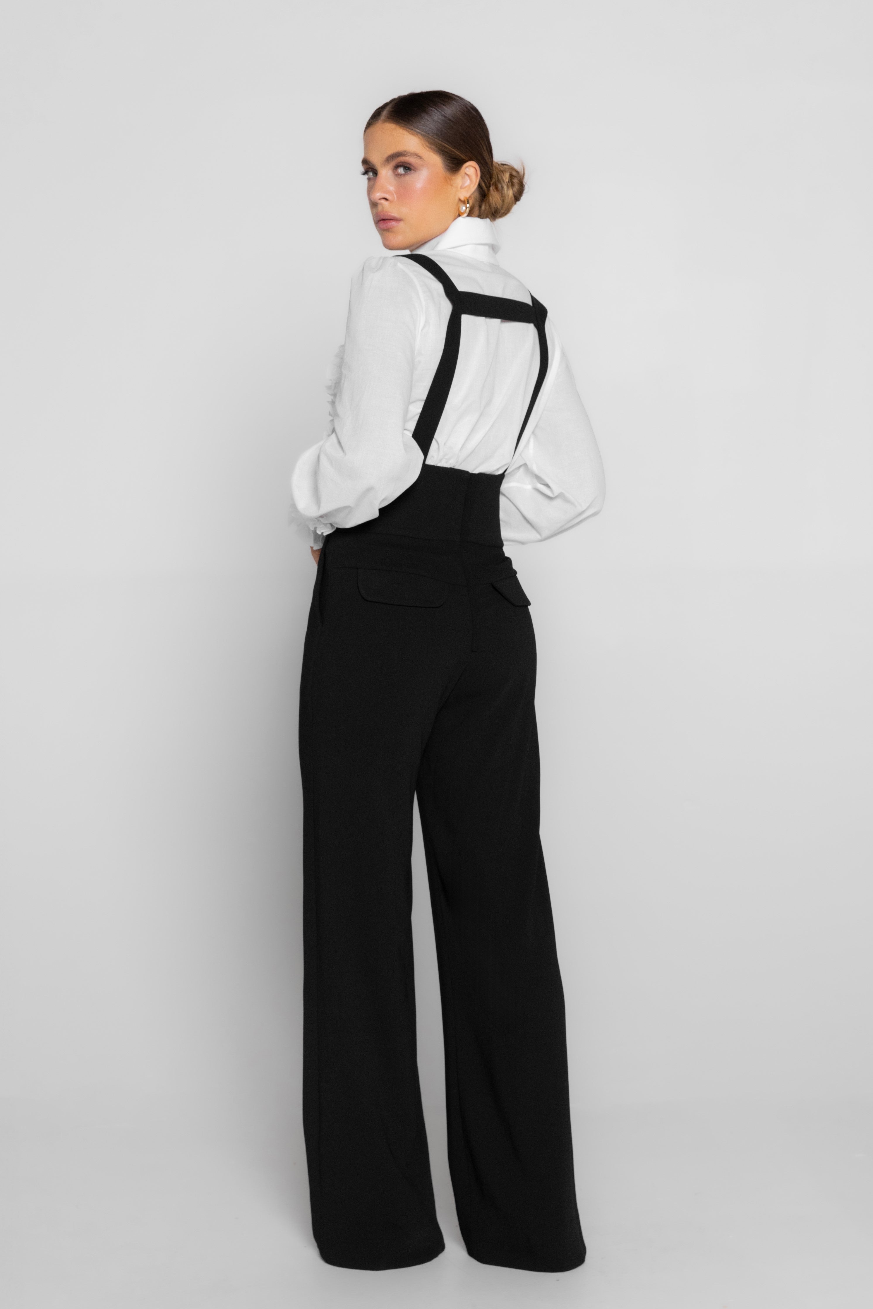 Calça Maxi Suspensório