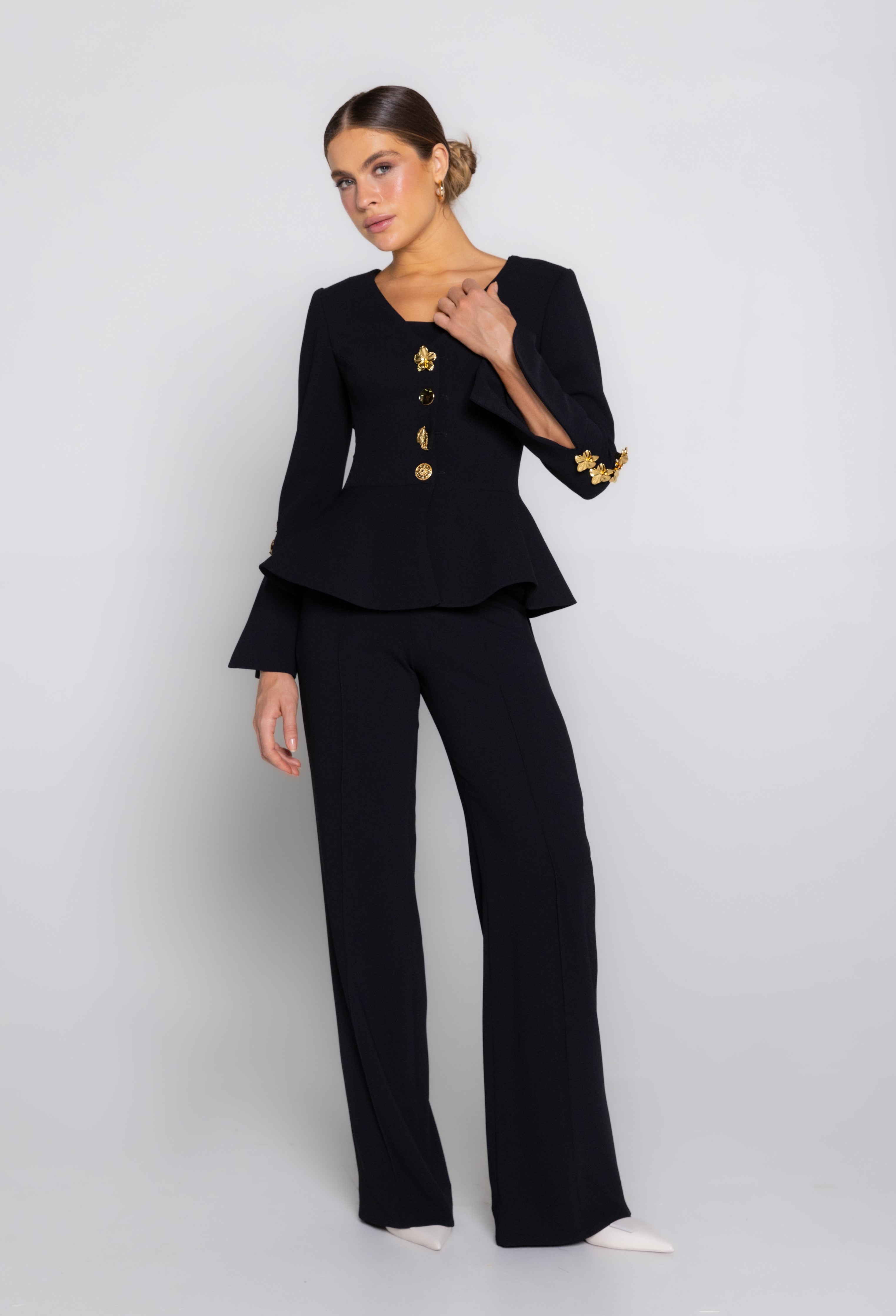 Spencer Peplum Gold