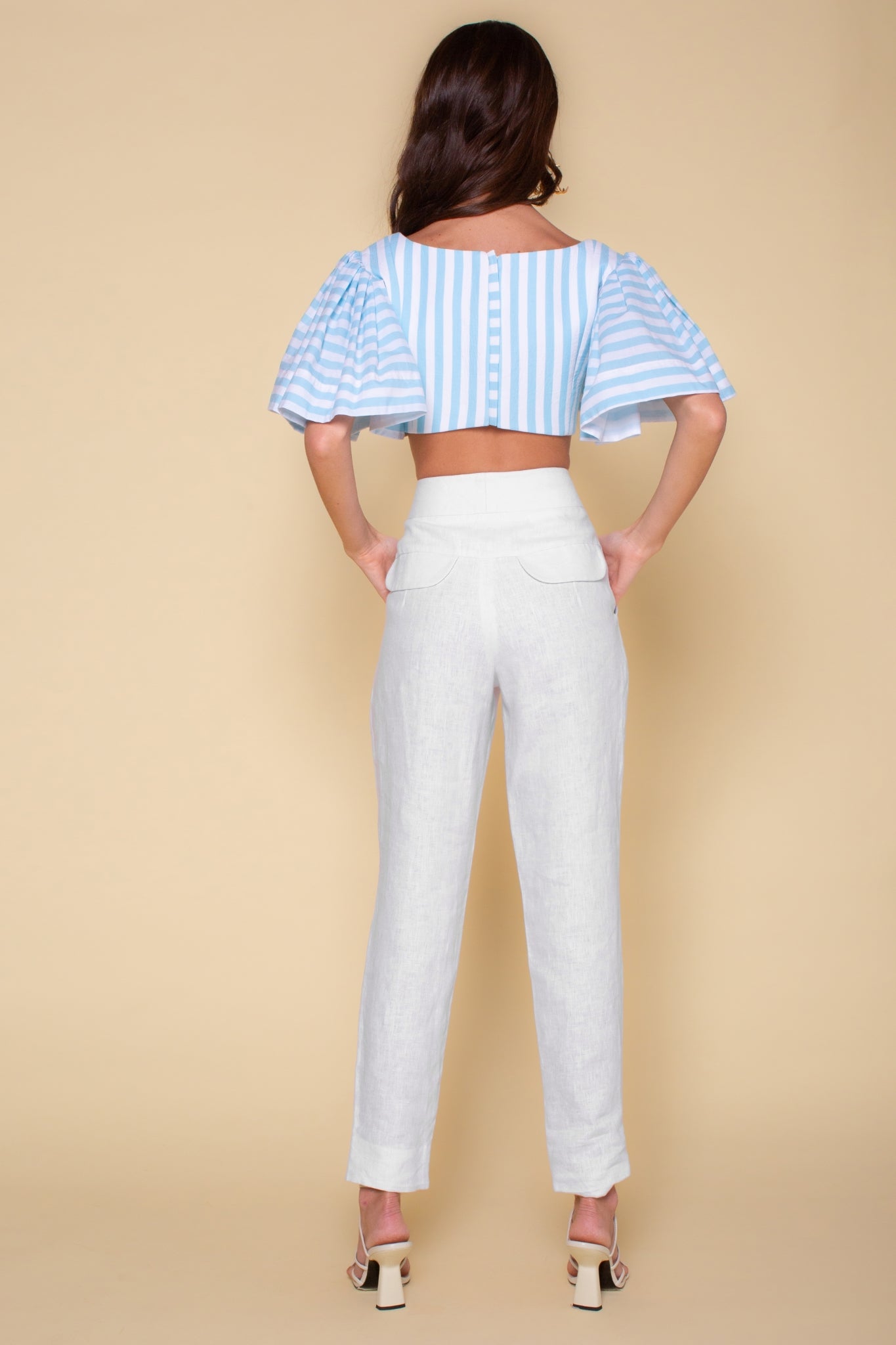 Calça Capri Linho