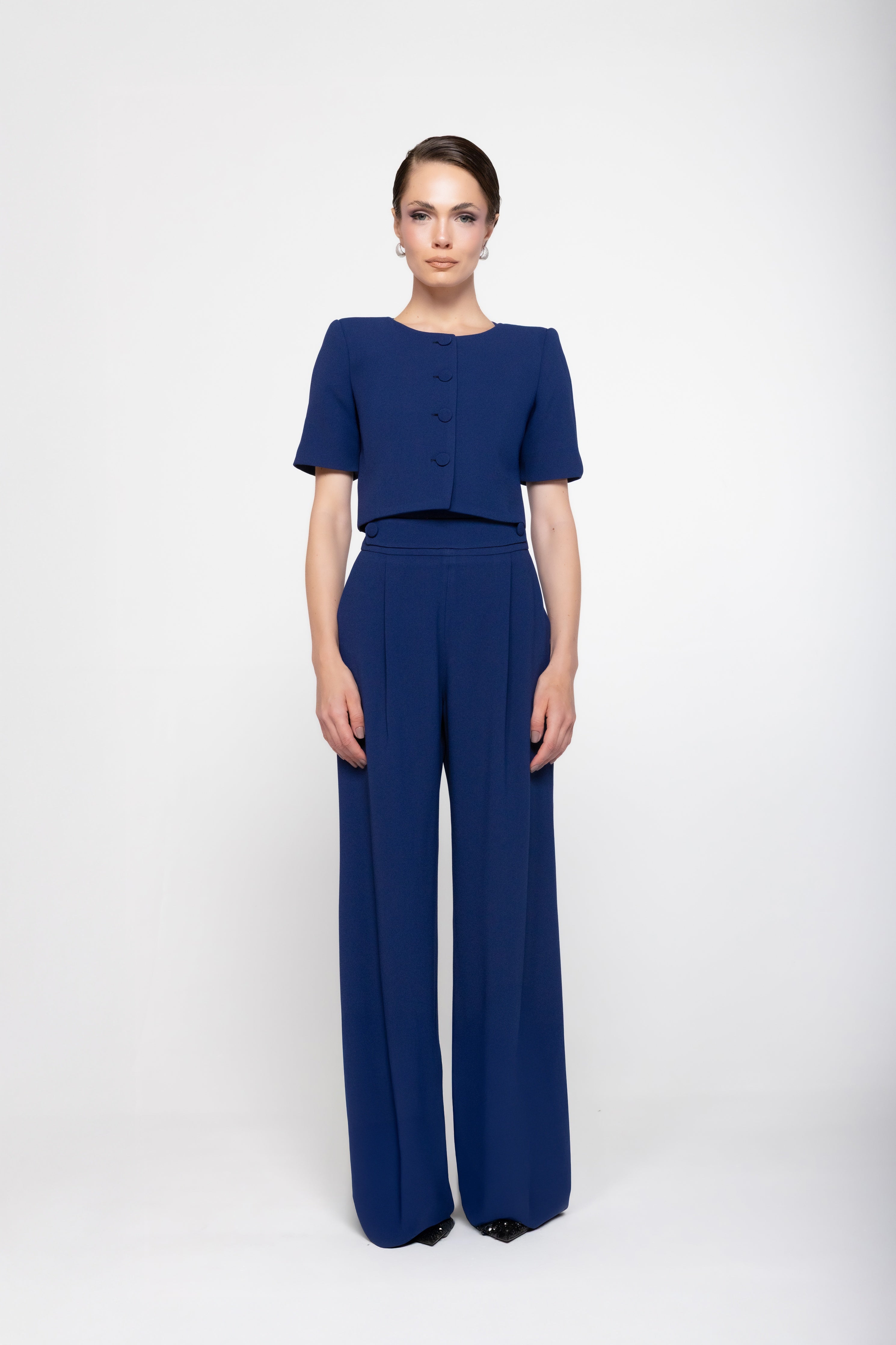 Calça Pantalona Lapel