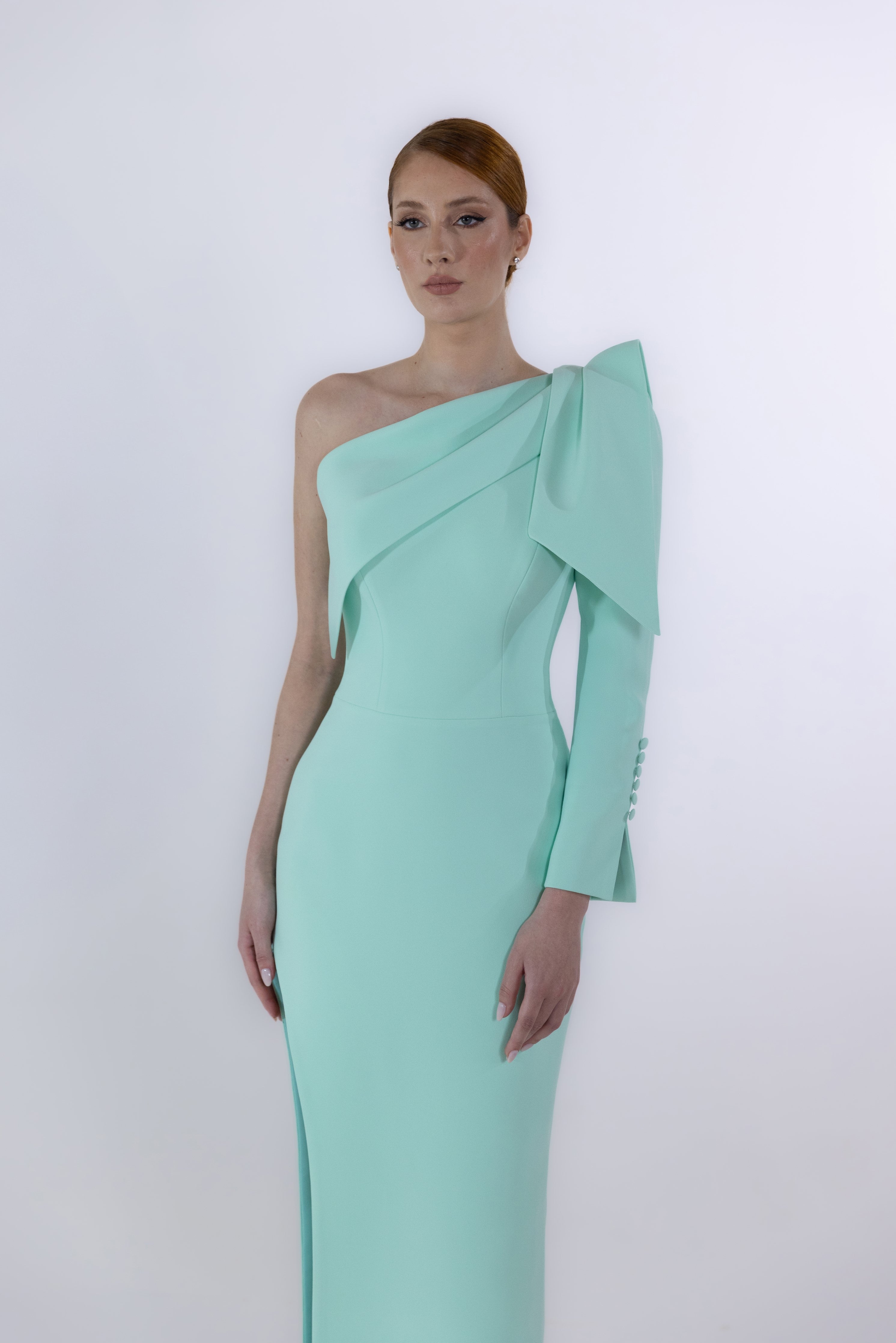 Vestido Longo Shoulder