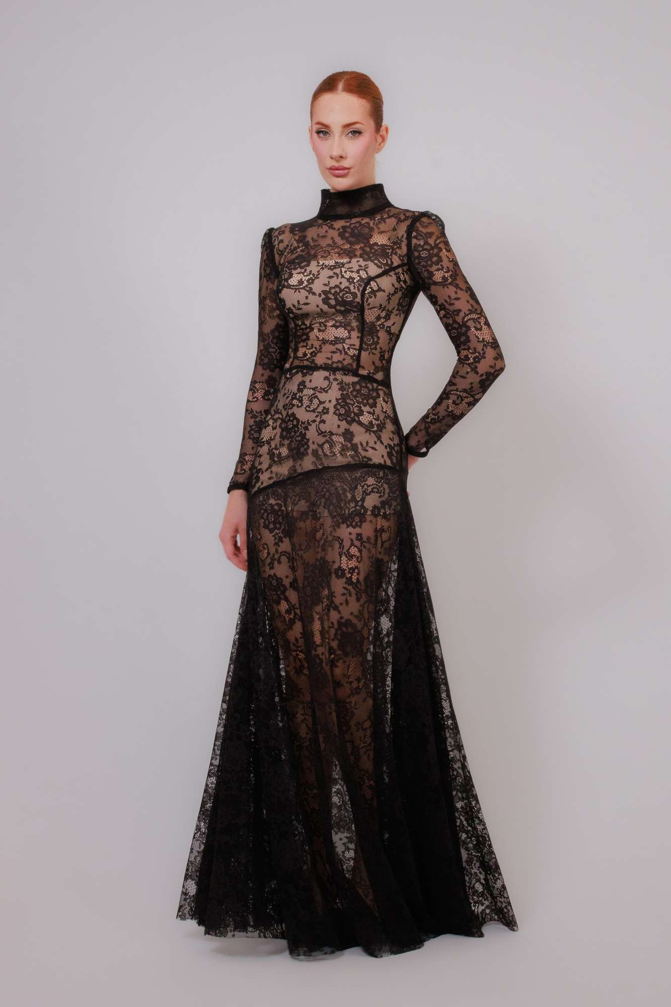 Vestido Midnight Lace